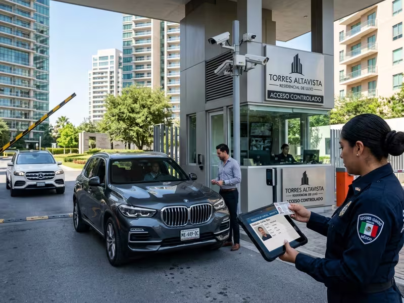 Control de acceso para condominios y residenciales