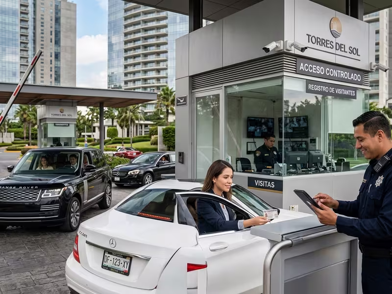 Control biométrico de acceso en condominios