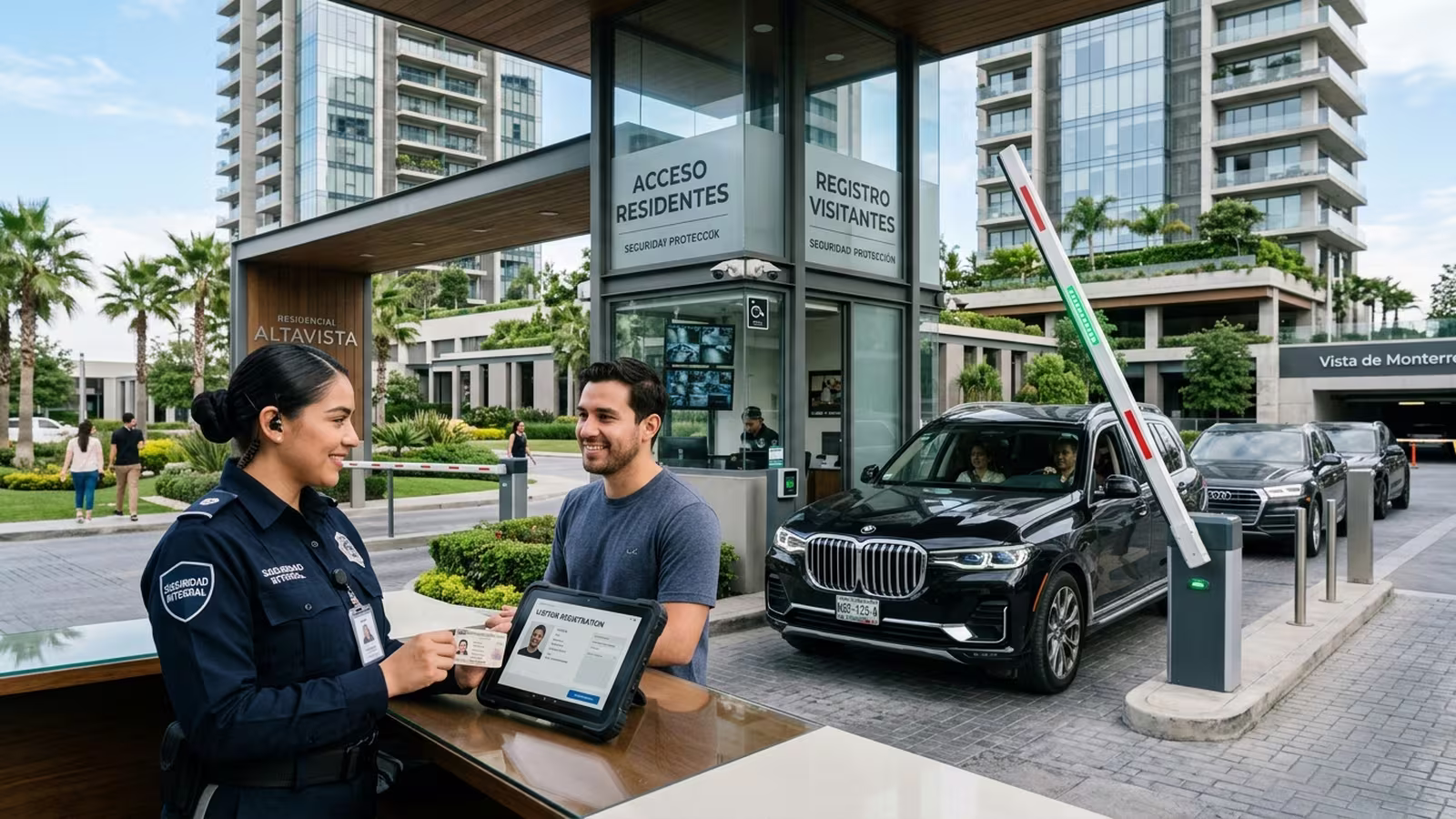 Control biométrico de acceso en condominios