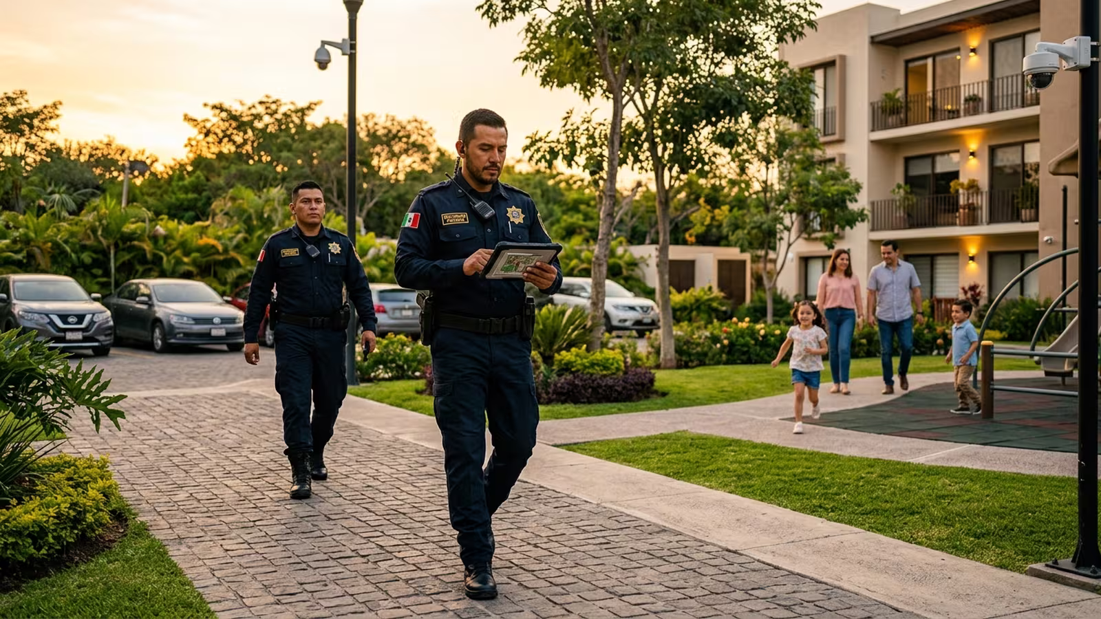 Operativo de seguridad coordinado en un evento de gran aforo