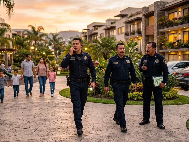 Patrullaje y rondines de seguridad en condominios