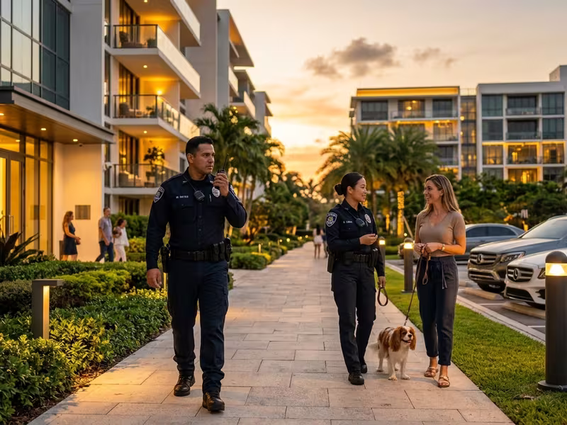 Patrullaje y rondines de seguridad en condominios