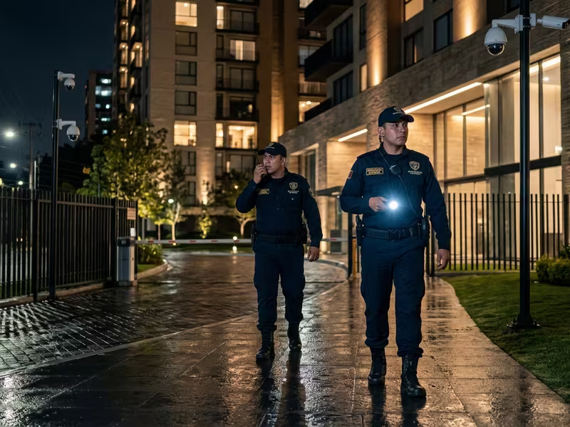 Sistema de iluminación segura para condominios y residenciales